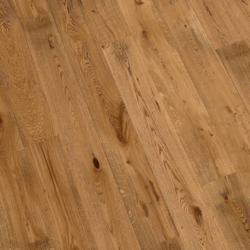 Mehrschichtparkett - N.05 - Dennebos Flooring - Fischgrät / gealtert / verklebt