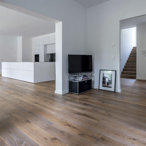 Mehrschichtparkett - R.08 - Dennebos Flooring - Fischgrät / geölt / verklebt