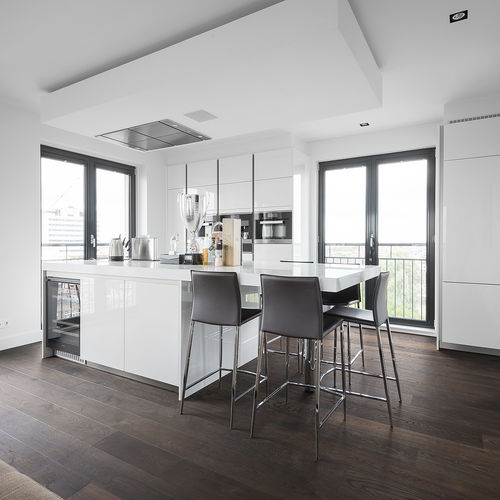 Mehrschichtparkett - D.02 - Dennebos Flooring - Fischgrät / gealtert / verklebt