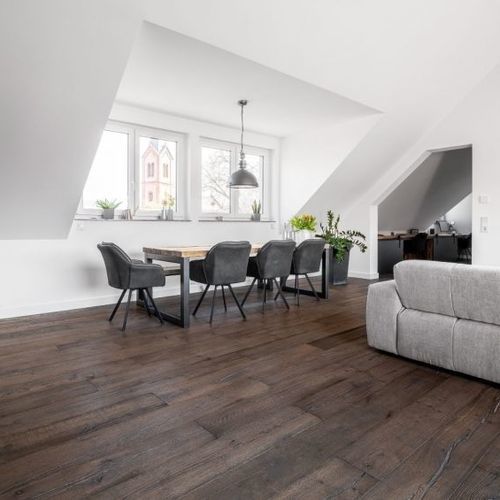 Mehrschichtparkett - R.06 - Dennebos Flooring - Fischgrät / geölt / verklebt