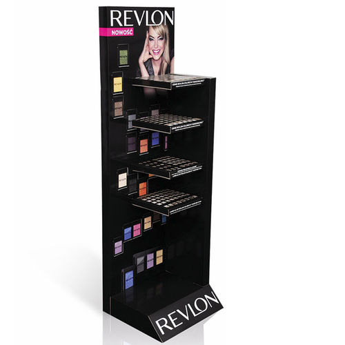 Präsentierregal für Kosmetika - REVLON - Drukarnia Ellert Sp.z.o.o.  - Laminat / Platten / für Einzelhandel
