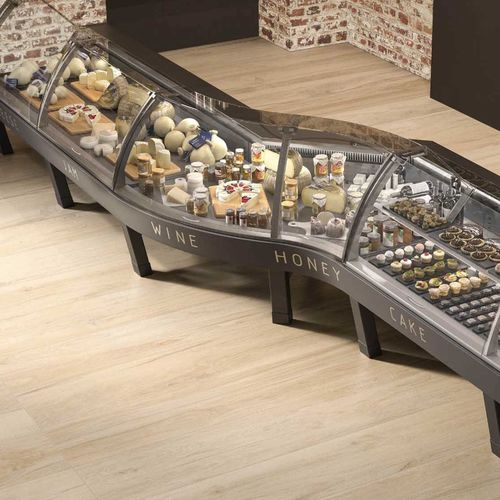 Verkaufskühlvitrine - SHAPE M - Bonnet Neve  - für Konditoreien / mit Licht