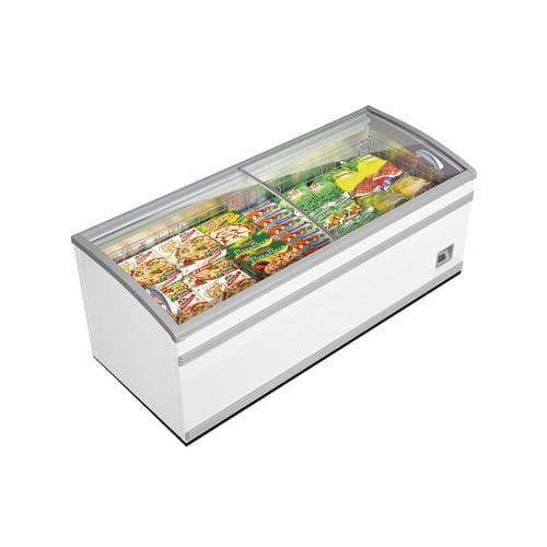 Inselkühlvitrine - SOUND CRYSTAL BT/TN AD - Bonnet Neve  - für Einzelhandel