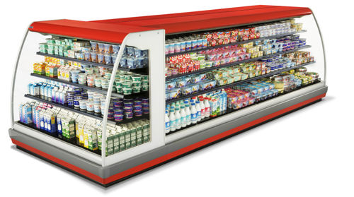 Standkühlvitrine - AERIA - Bonnet Neve  - für Einzelhandel