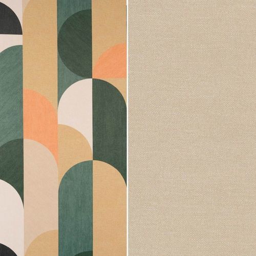 Vorhangstoff - E3824-E3827/150 - Englisch Dekor HandelsgmbH & Co. KG  - einfarbig / Motiv / FR-Polyester