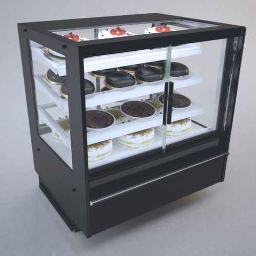 Verkaufskühlvitrine - BAFFIN - Frost-trol S.A. - für Einzelhandel / mit Licht