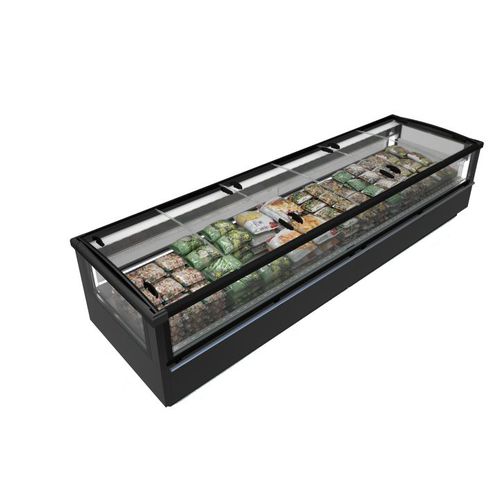 Inselkühlvitrine - AIRY - Frost-trol S.A. - für Einzelhandel / mit Licht / für Gefrierkostschränke