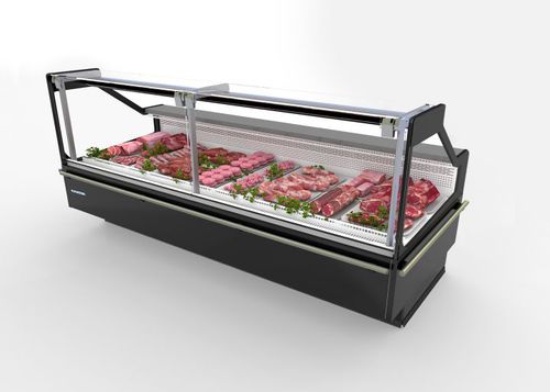 Verkaufskühlvitrine - OWEL - Frost-trol S.A. - für Einzelhandel / mit Licht