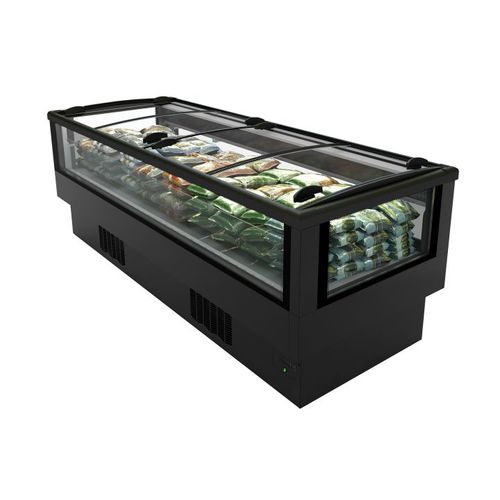 Inselkühlvitrine - BAIKAL - Frost-trol S.A. - für Einzelhandel / mit Licht / für Gefrierkostschränke