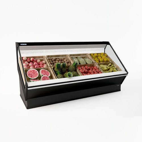 Verkaufskühlvitrine - GALERNA - Frost-trol S.A. - Stand / für Einzelhandel / mit Tür