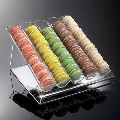 Präsentierregal für Nahrungsmittel - UMV01-4P - GARIBALDI Garibaldis N. Sons Co.  - Tisch / Plexiglas® / für Gewerbegebrauch