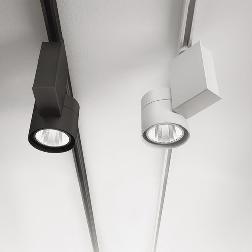 LED-Schienenleuchte - VIRGO 120 - MACROLUX SRL  - rund / Aluminium / Stahl