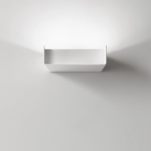 Moderne Wandleuchte - MILD - MACROLUX SRL  - für den Innenraum / Edelstahl / rechteckig