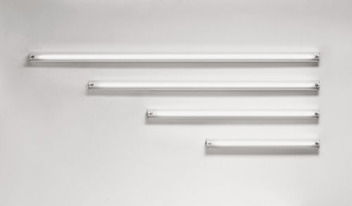Aufbauleuchte - POLIGLETTE - MACROLUX SRL  - fluoreszierend / linear / Stahlblech