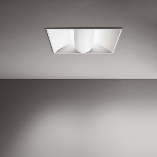 Deckeneinbauleuchte - DELIGHT - MACROLUX SRL  - fluoreszierend / quadratisch / Polycarbonat