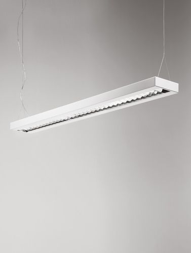 Hängeleuchte - STRIP - MACROLUX SRL  - fluoreszierend / linear / Stahl