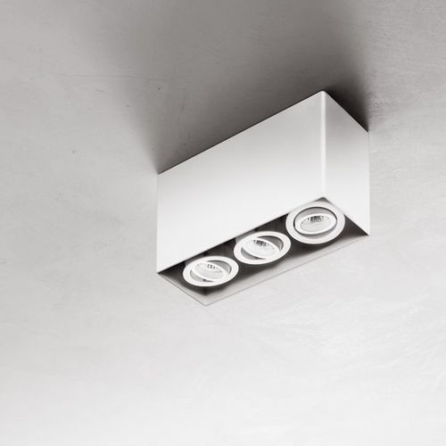 Strahler für Aufbau - VERTICAL 3 - MACROLUX SRL  - Halogen / rund / rechteckig