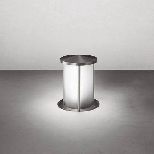 Leuchtpoller für Garten - OUTBOX - MACROLUX SRL  - modern / anodisiertes Aluminium / LED
