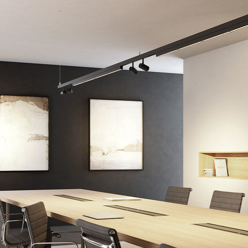 LED-Schienenleuchte - T-48 - Novalux s.r.l.  - rund / linear / Opal