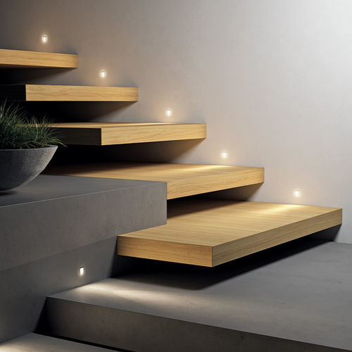 Einbaufähiger Strahler - NEWSTEP - Novalux s.r.l.  - LED / rund / quadratisch