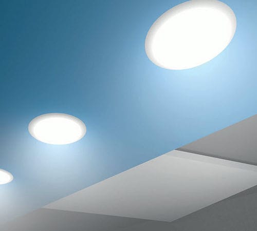 Deckeneinbauleuchte - ALASTAR C TRIMLESS - OMS, spol. s. r.o.  - LED / rund / IP40