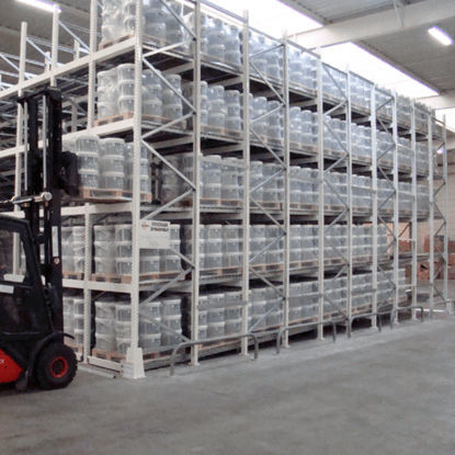 Regalsystem für Lagerung - FLOW - Rafeks RAF Sistemleri Imalat Sanayi ve Ticaret Ltd. Sti  - Industrie / für Halbmittellast / für Paletten