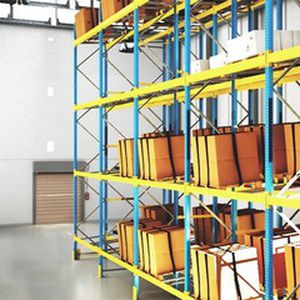 Regalsystem für Lagerung - PUSH BACK - Rafeks RAF Sistemleri Imalat Sanayi ve Ticaret Ltd. Sti  - Industrie / für Halbmittellast / für Paletten