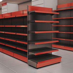 Regalsystem für Supermärkte - Rafeks RAF Sistemleri Imalat Sanayi ve Ticaret Ltd. Sti  - für Waren / Standard / Metall