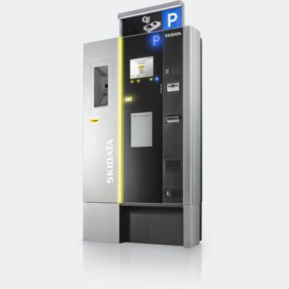 Zahlautomat für Parkplätze - POWER.CASH 'TOUCH' - SKIDATA