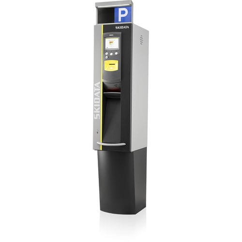 Zahlautomat für Parkplätze - CREDIT.CASH - SKIDATA