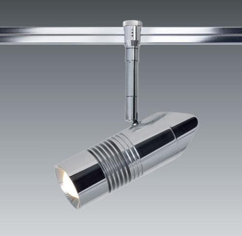 LED-Schienenleuchte - A LITTLE BIT MORE - OLIGO - rund / Aluminium / Glas