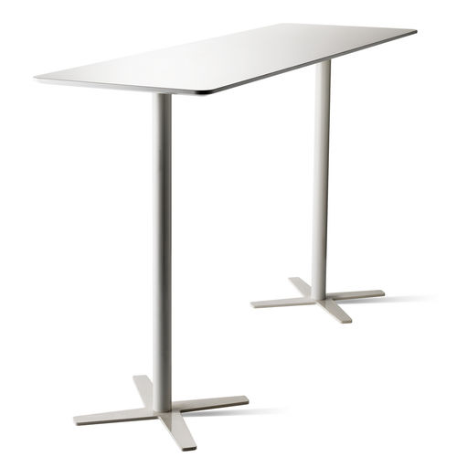 Moderner Stehtisch - B-54 H - Balzar Beskow - Metall / Massivholz / HPL
