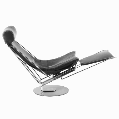 Moderne Liege - INTERDANE - stoubystouby - Leder / Edelstahl / Schaukel