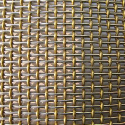 Gewobenes Metall / Messing - BROCKLEBANK 5/2 - Sunon International Trade Co.,Ltd - für Vorhänge / für Fassaden / Sonnenschutz