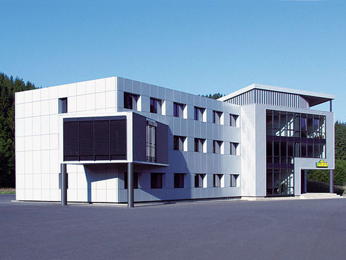 Fertigbau-Gebäude - ADMINISTRATION, MORSBACH - SÄBU - Modul / Holz / Aluminium