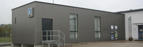 Modulgebäude - OP MODULE HT OP FUTURE - SÄBU - temporär / schleppbar / Stahl