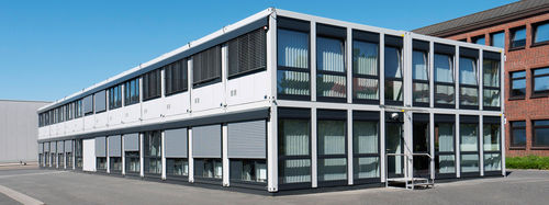 Fertigbau-Gebäude - VAREL, GERMANY - SÄBU - Modul / individuell / Stahl