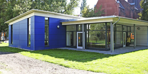 Fertigbau-Gebäude - DAY CARE CENTRE BERLIN - SÄBU - Modul / Stahl / Stahlrahmen