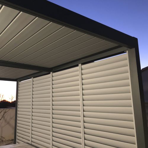 Lamellen-Sichtschutz - AXIUM solutions aluminium - Aluminium