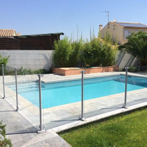 Absperrung für Pool - SWIM PARK SP03 - AXIUM solutions aluminium - Schutz / feststehend / Aluminium