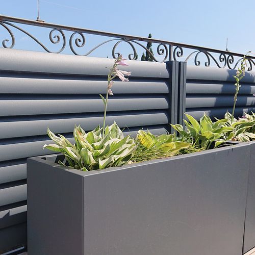Lamellenzaun - SWEET GARDEN SG06 - AXIUM solutions aluminium - Garten / Aluminium / modern
