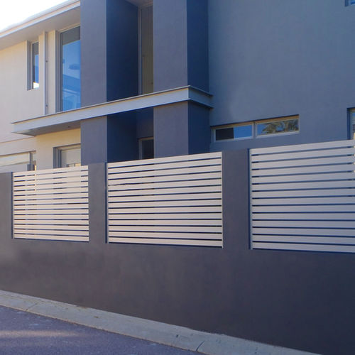 Gartenzaun - SWEET GARDEN SG01 - AXIUM solutions aluminium - Aluminium / modern