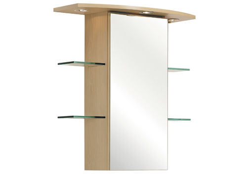 Moderne Badezimmerschrank mit Spiegel - ZARA - Pelipal - wandmontiert