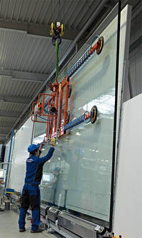 Low-E-Glasscheibe - XXL - Semcoglas Holding GmbH - Sonnenschutz / isolierend / mit Doppelverglasung