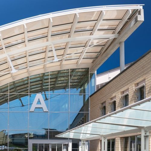 Vertikaljalousie - FM 150 / FMC - Schenker Stores - Dach / Aluminium / Stoff