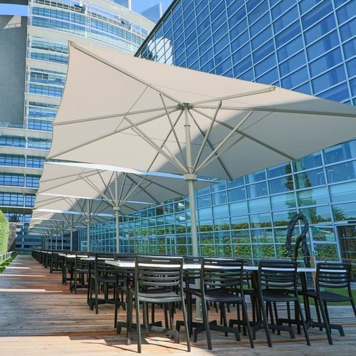 Quadratischer Sonnenschirm - SCHATTELLO / ALBATROS - Schenker Stores - rund / rechteckig / mit Zentralmast