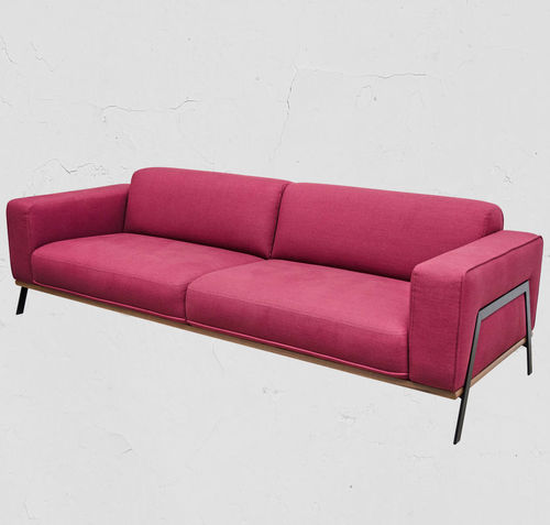 Modernes Sofa - BEE  - V-LAB - Stoff / mit Armlehnen / beige
