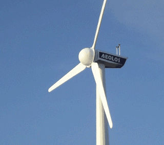 Horizontalachsen-Kleinwindkraftanlage - AEOLOS-H 30KW - Aeolos - Dreiblatt