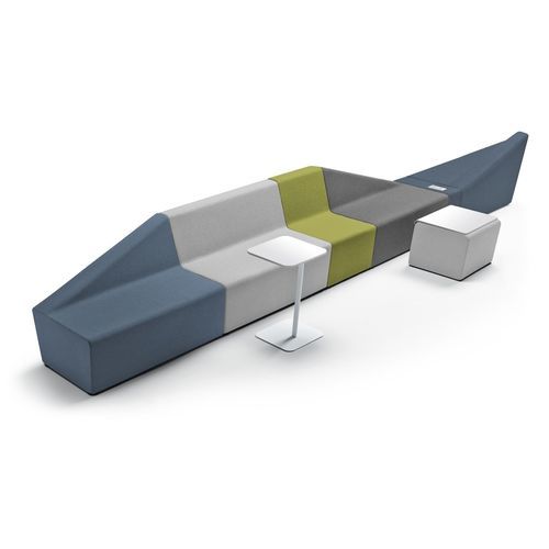 Modulsofa - MENDI - SOKOA - modern / Stoff / für Konzentration und Privatsphäre