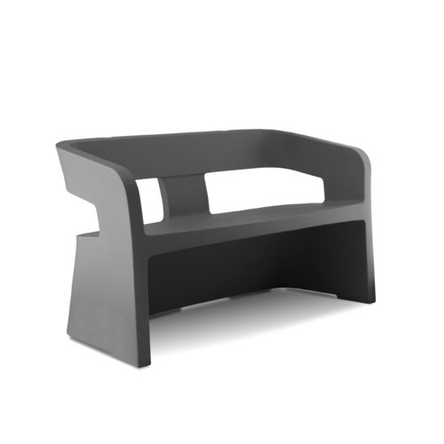 Kompaktes Sofa - KARLA - SOKOA - modern / für Außenbereich / weiß